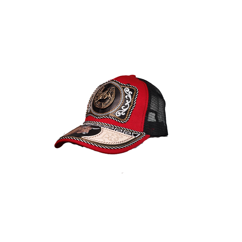 Gorra roja búfalo