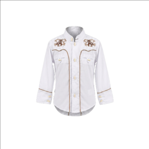 Camisa Niño Rancherito Blanco