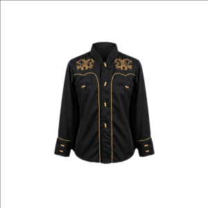 Camisa Niño Rancherito Negro