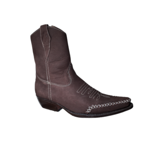Botín vaquero cuero