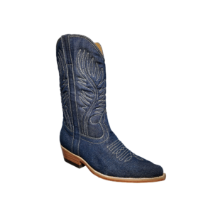 Botín vaquero jean