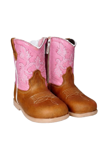 Bota niña rosas