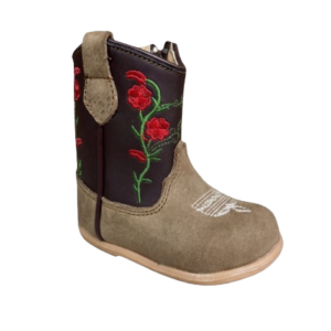 Bota Infantil Rosas