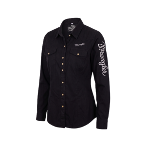 Camisa Wranger Negro Plata