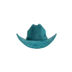 Sombrero Gamuza Verde Esmeralda