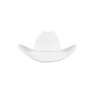 Sombrero Gamuza Blanco