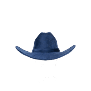 Sombrero Gamuza Azul Rey